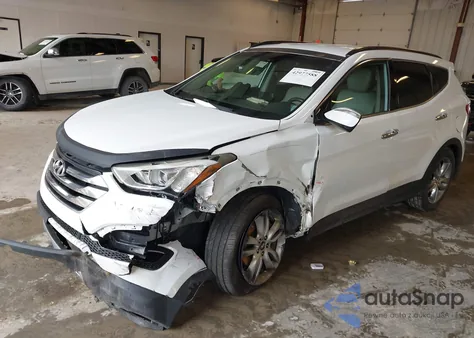 2013 Hyundai Santa Fe Sport 2.0T from USA, damaged, VIN 5XYZU3LA2DG019490